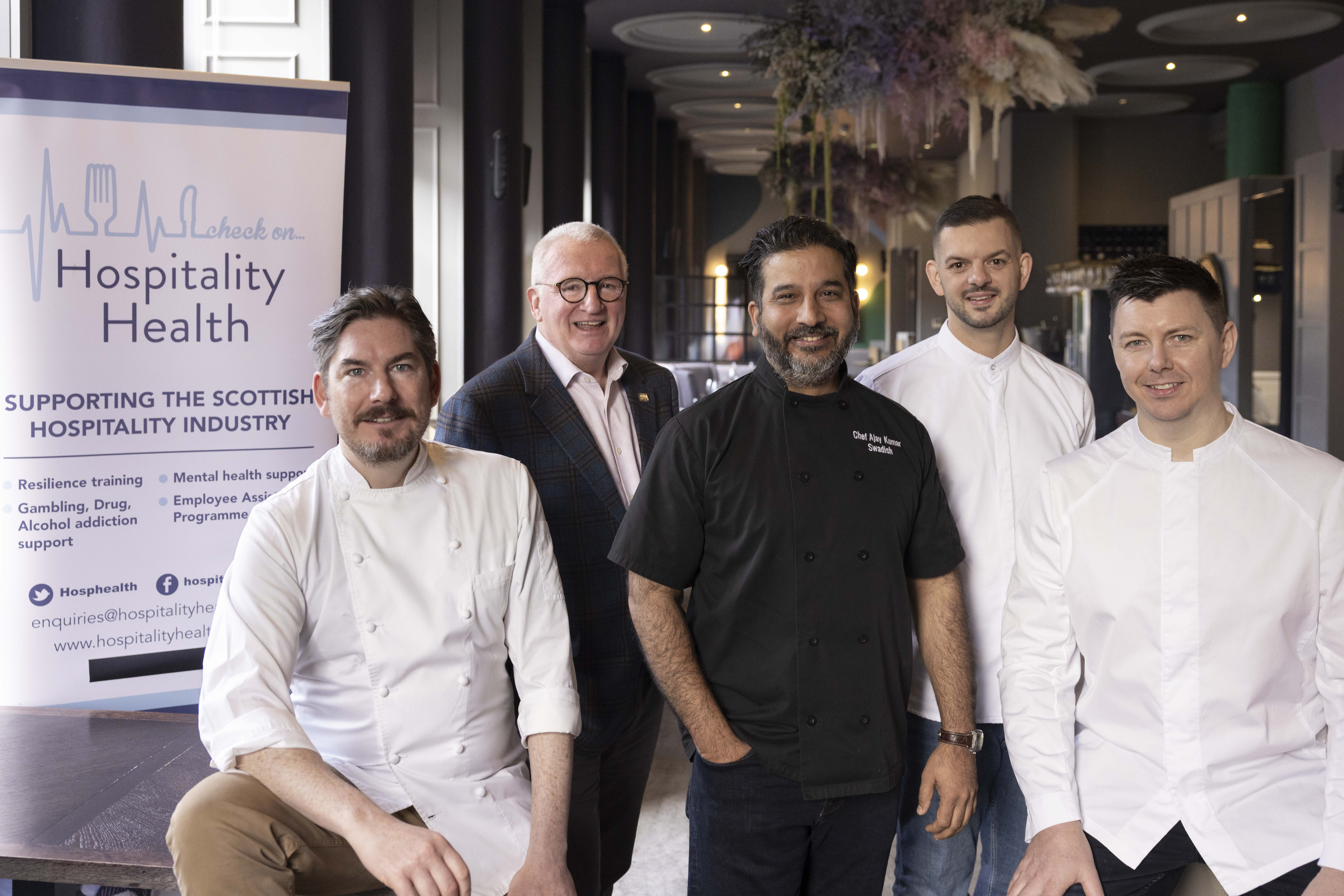 Glasgow chefs raise over £5,500 for mental health charity