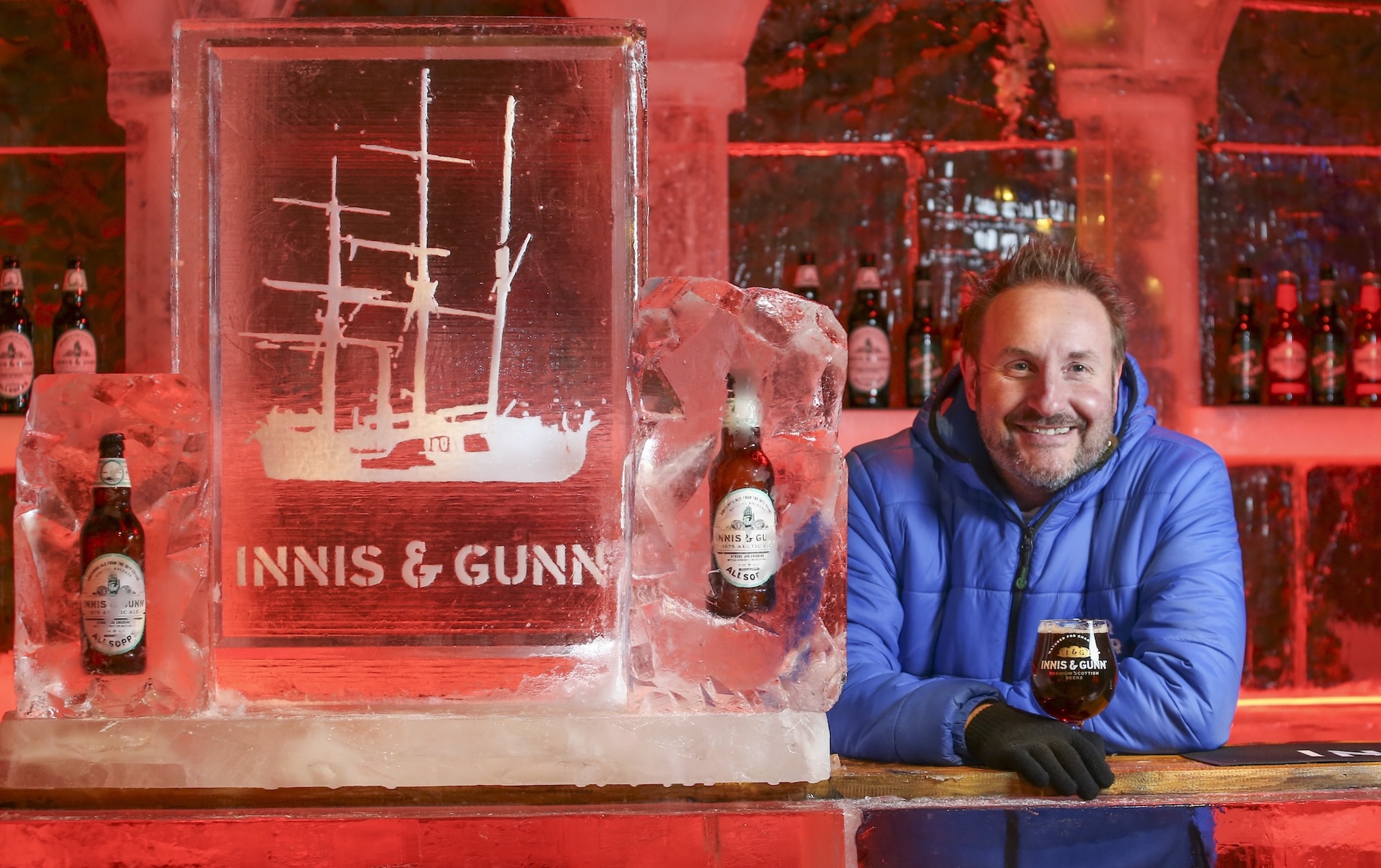 And finally... ale freezing over