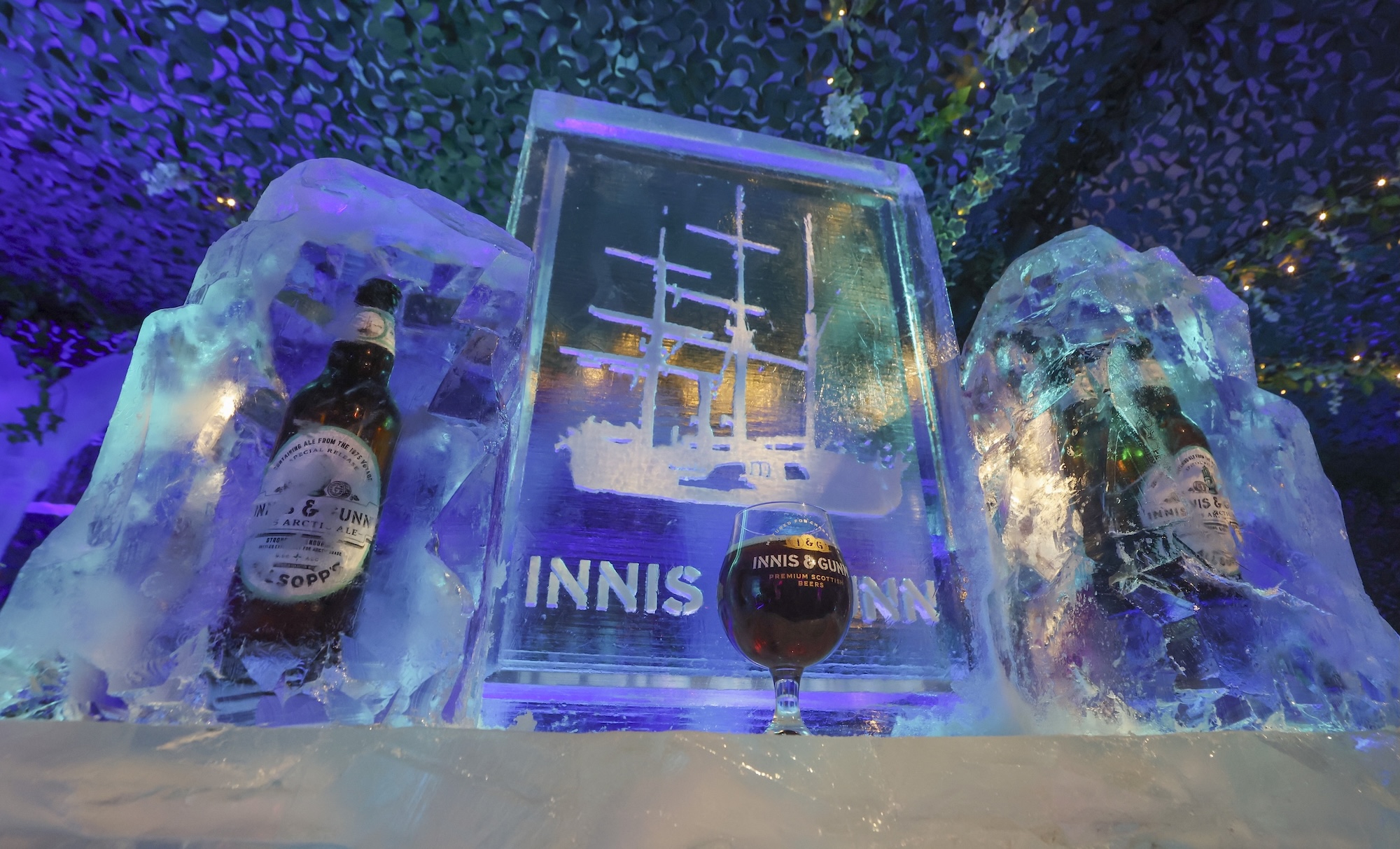 And finally... ale freezing over