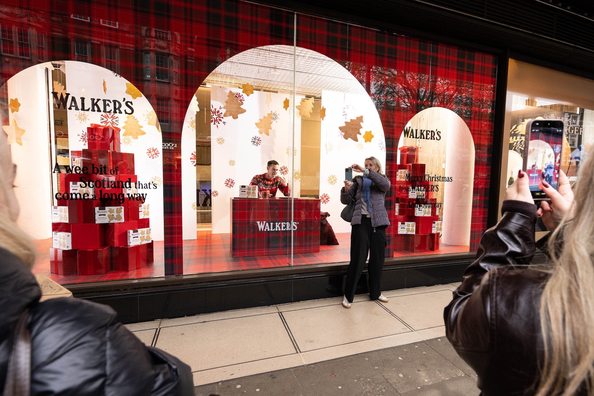 And finally... a sweet serve