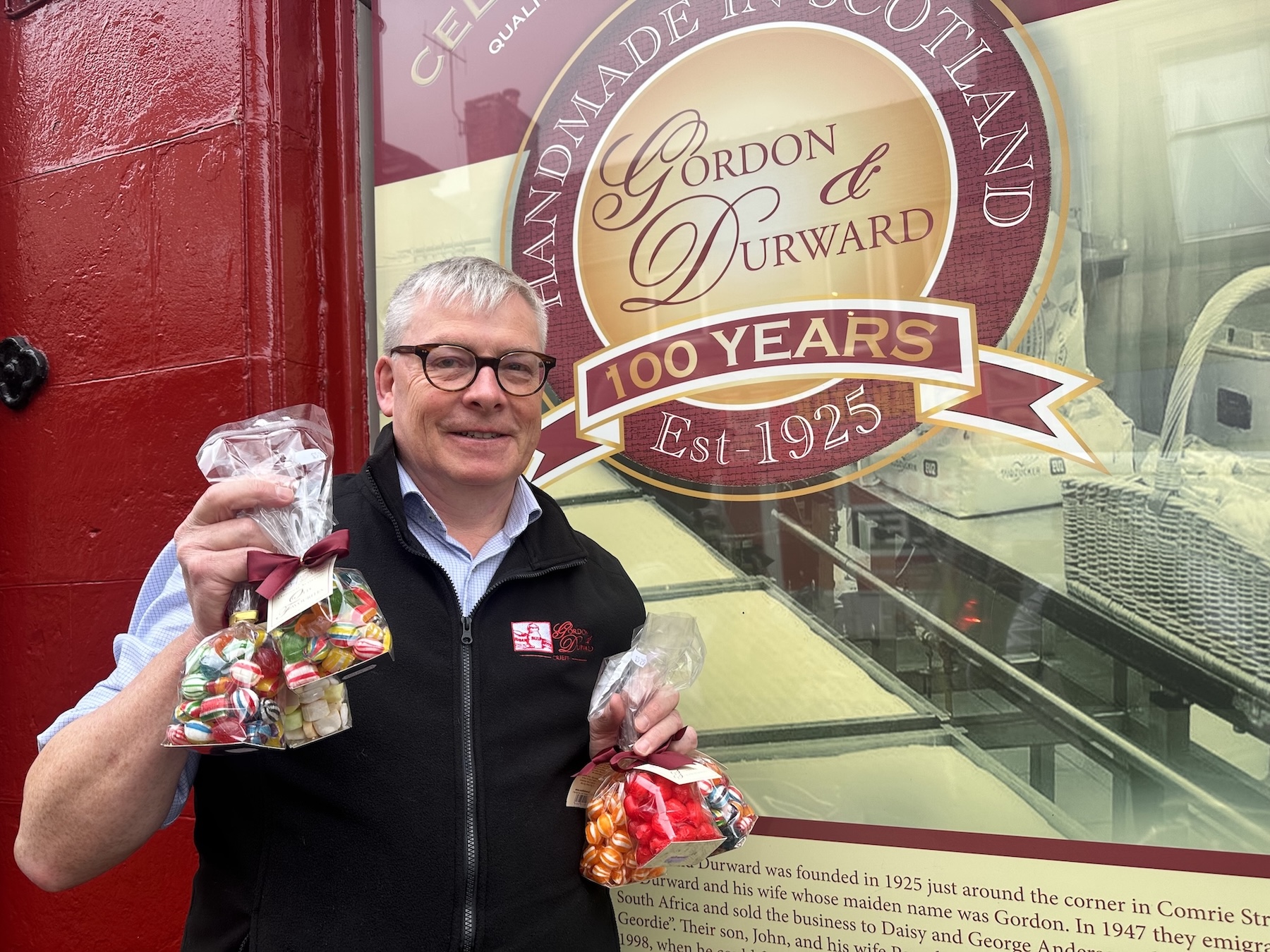 Scottish confectioner celebrates centenary with new leadership