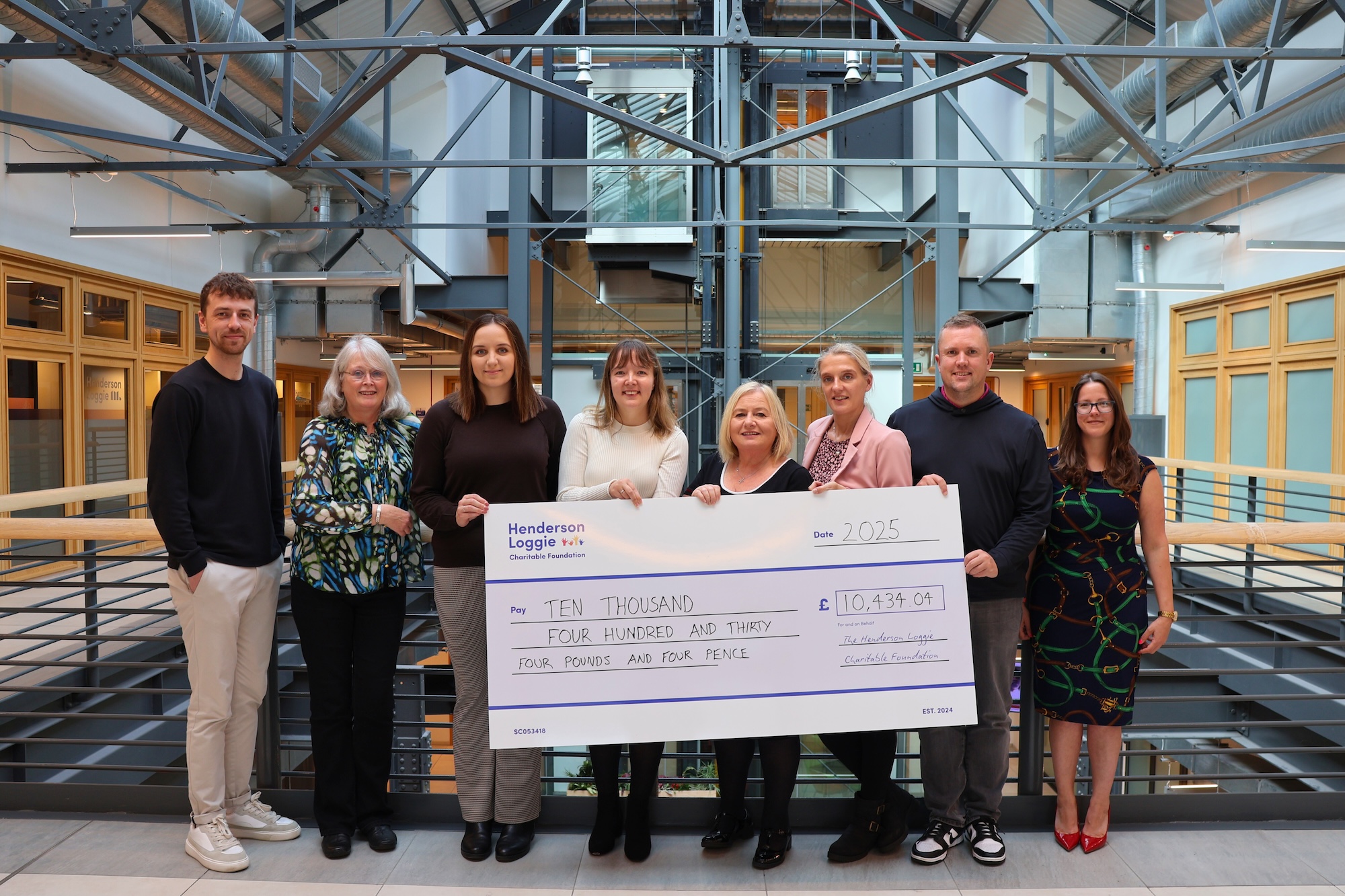 Henderson Loggie Charitable Foundation awards over £10,000 in first grants to Scottish causes