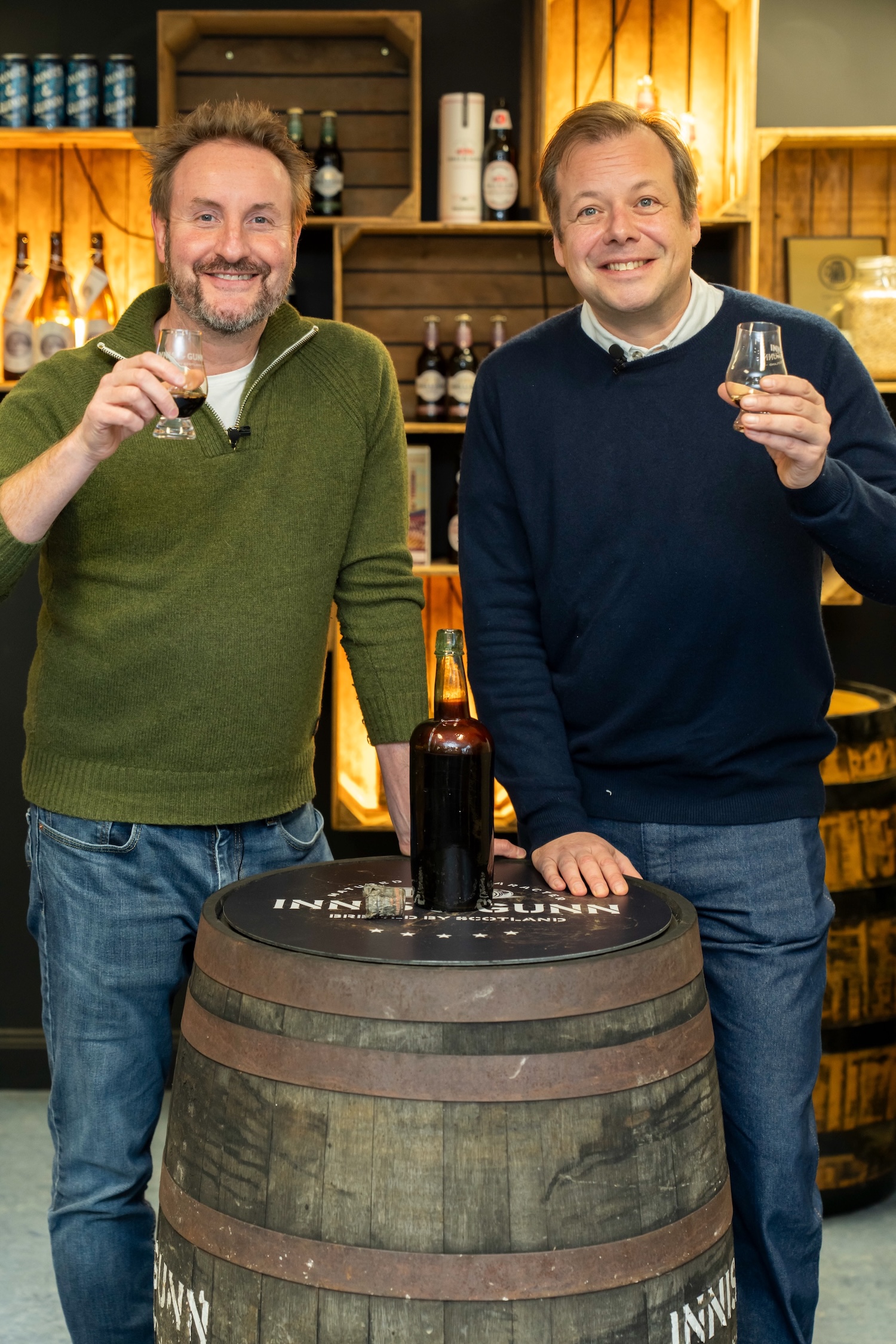 History uncorked as bottle of 19th century arctic ale opened for the first time in 150 years as part of plan to recreate ancient brew