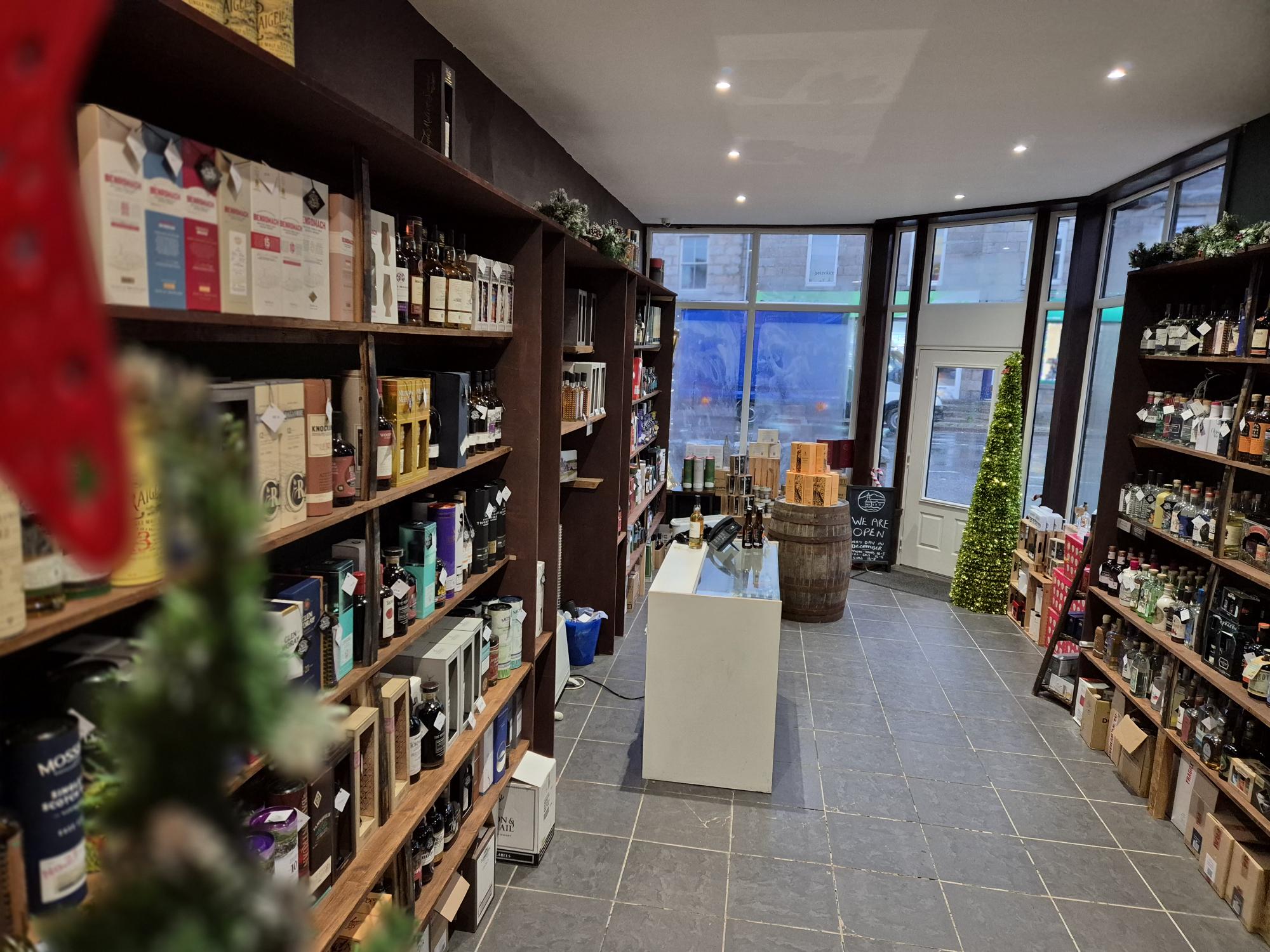 Aberdeenshire whisky retailer toasts to expansion after accessing Business Gateway support