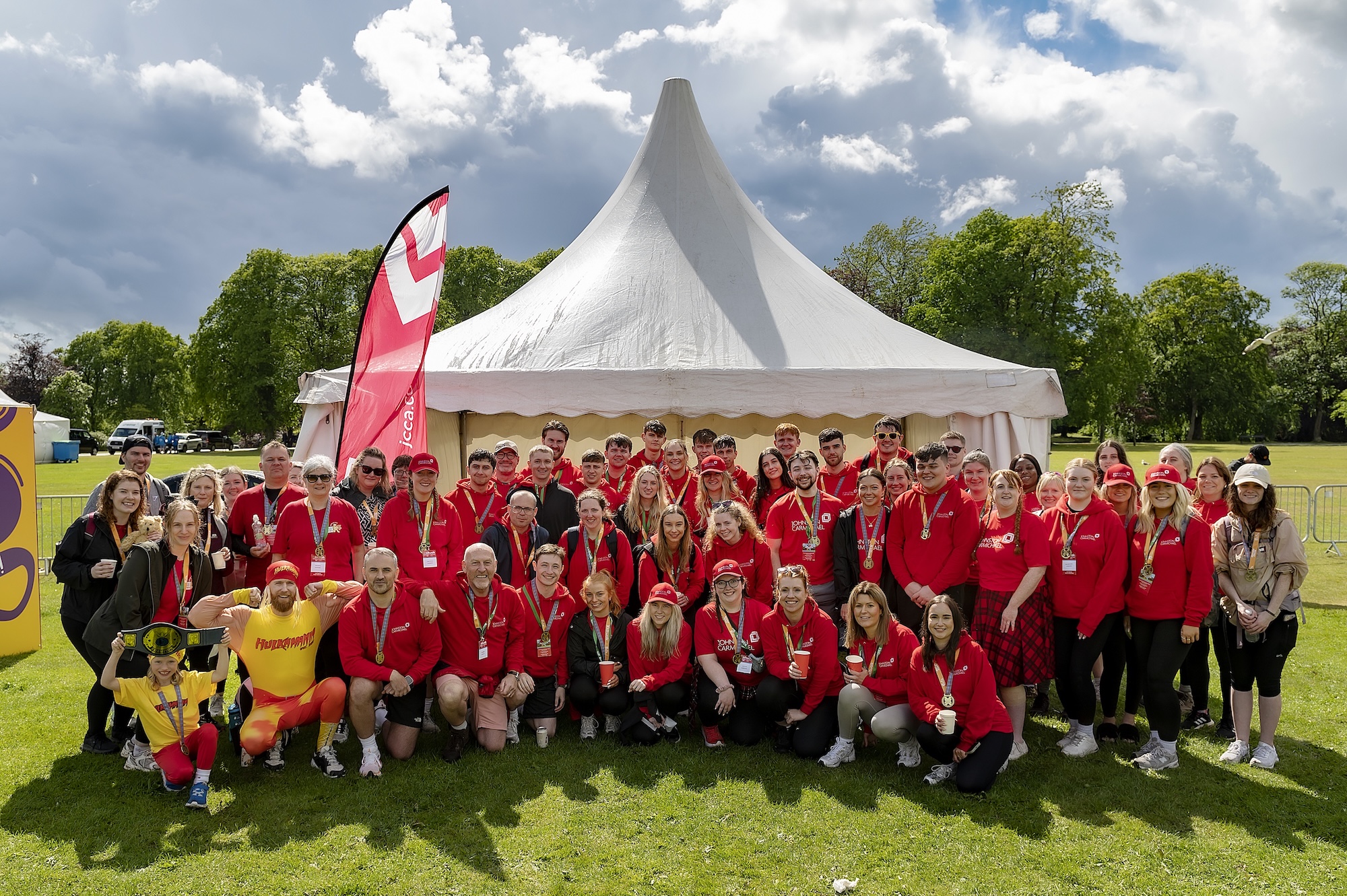 'Chartered Akiltants' stride out to raise £24,000 in nationwide charity walk