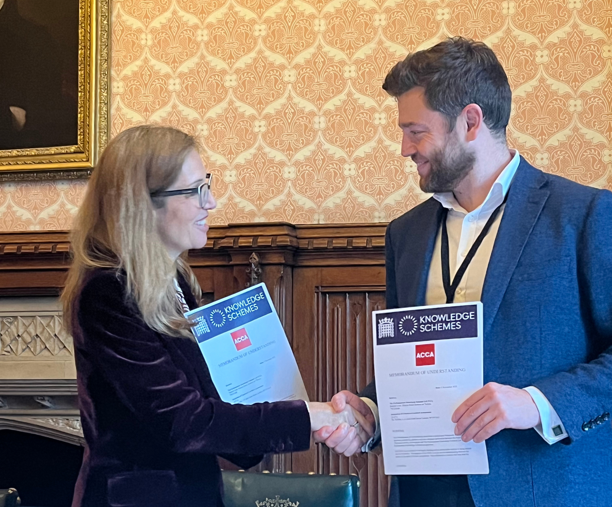 ACCA to back 'parliamentary knowledge schemes'