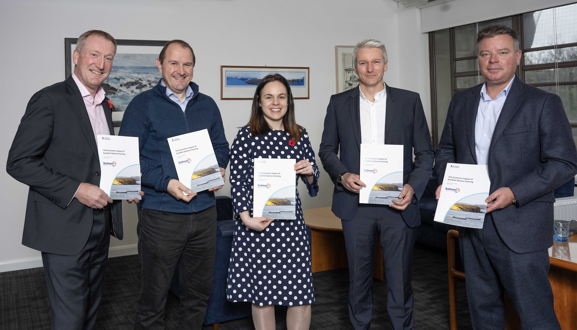 Scottish salmon sector now worth £1bn to economy