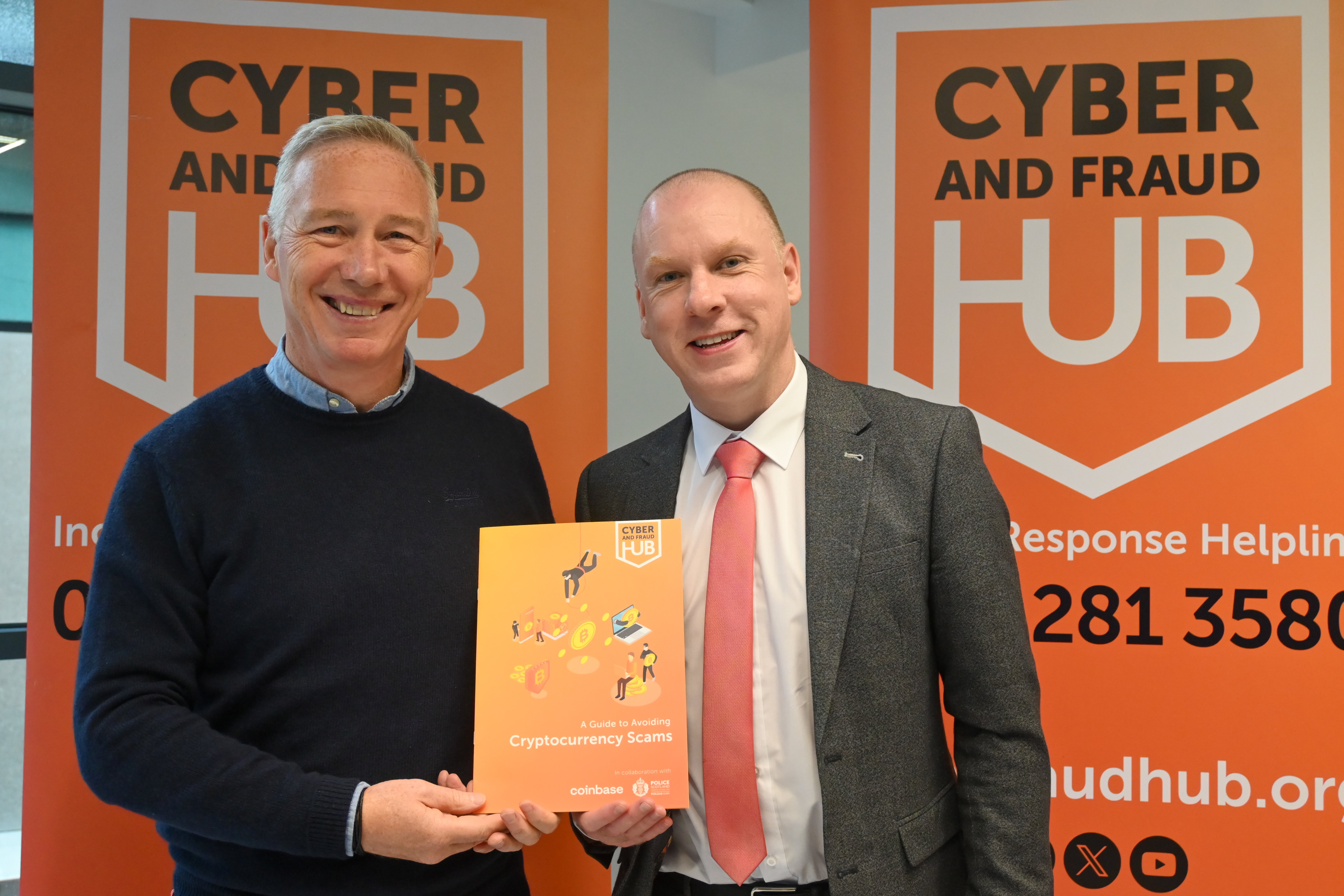Cyber and Fraud Hub, Police Scotland and Coinbase unite to tackle rise in cryptocurrency scams