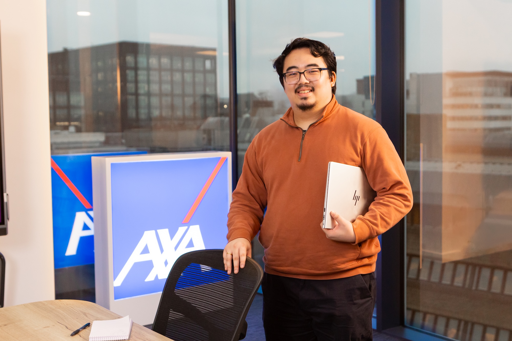 AXA rising star Ethan Cheung named finalist in Scottish Apprenticeship Awards