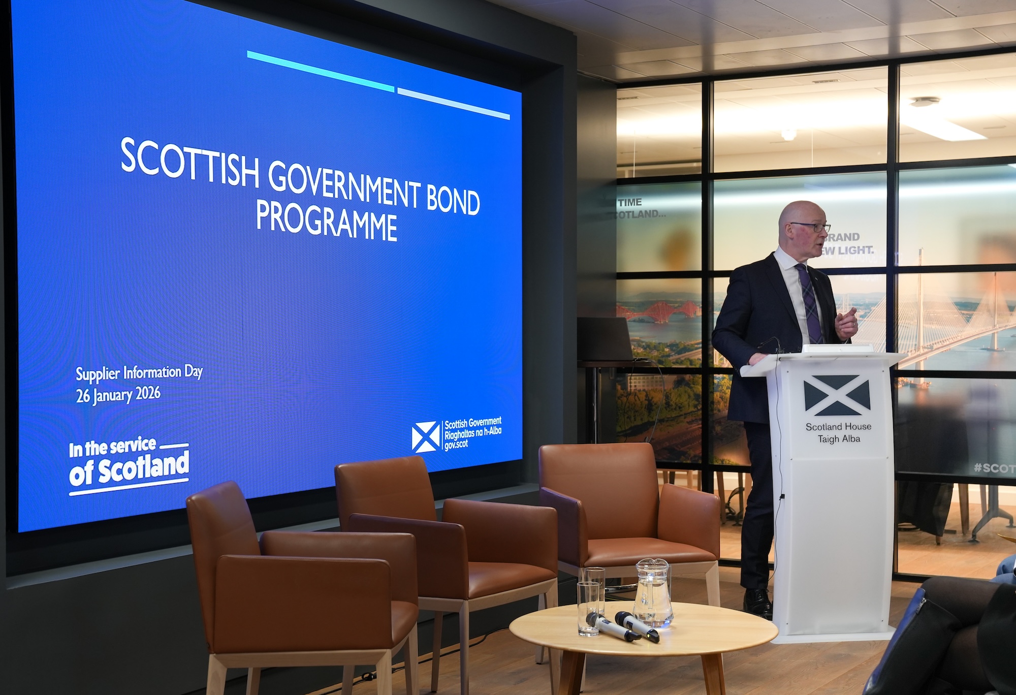 Scotland initiates search for bankers to lead £1.5bn bond debut