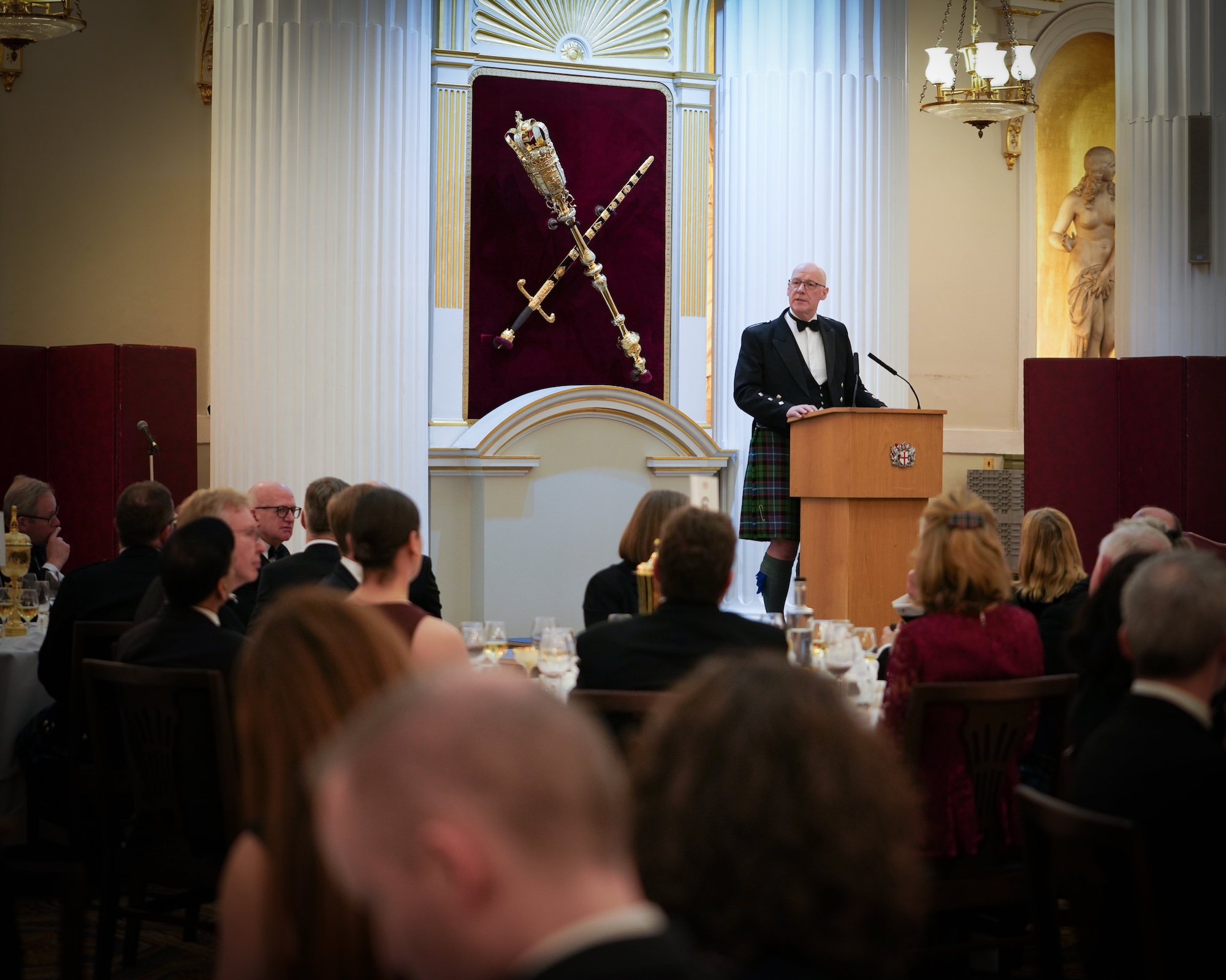 Swinney cements financial ties with City of London partnership