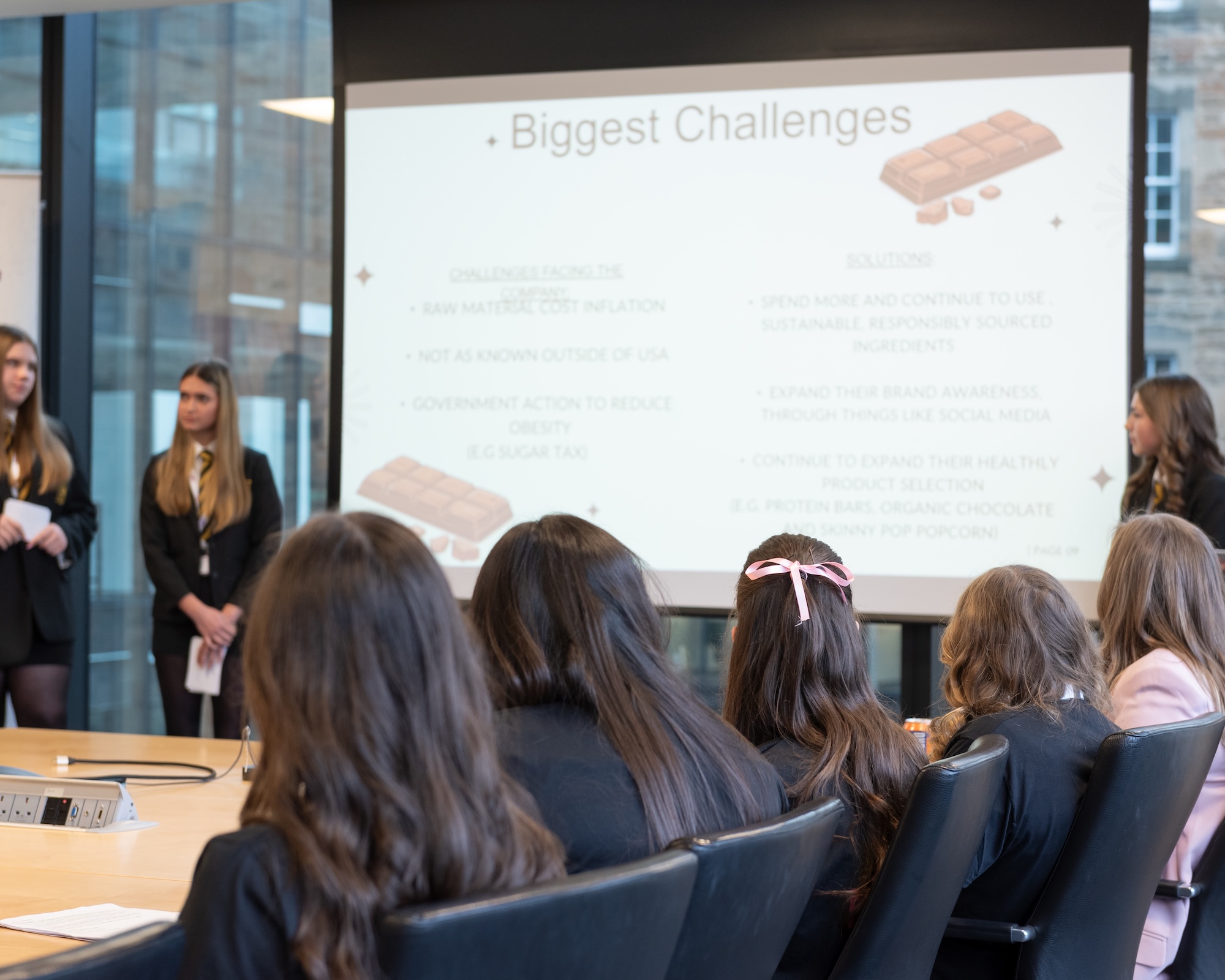 Scottish schoolgirls selected as Scotland’s next generation of financial whizzkids