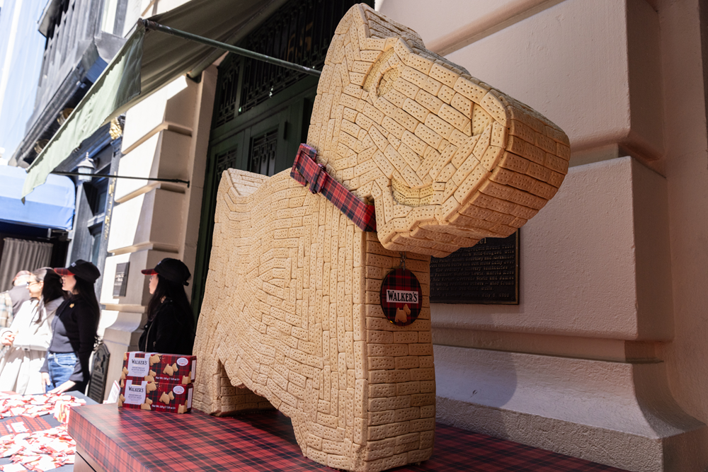 And finally... a braw biscuit