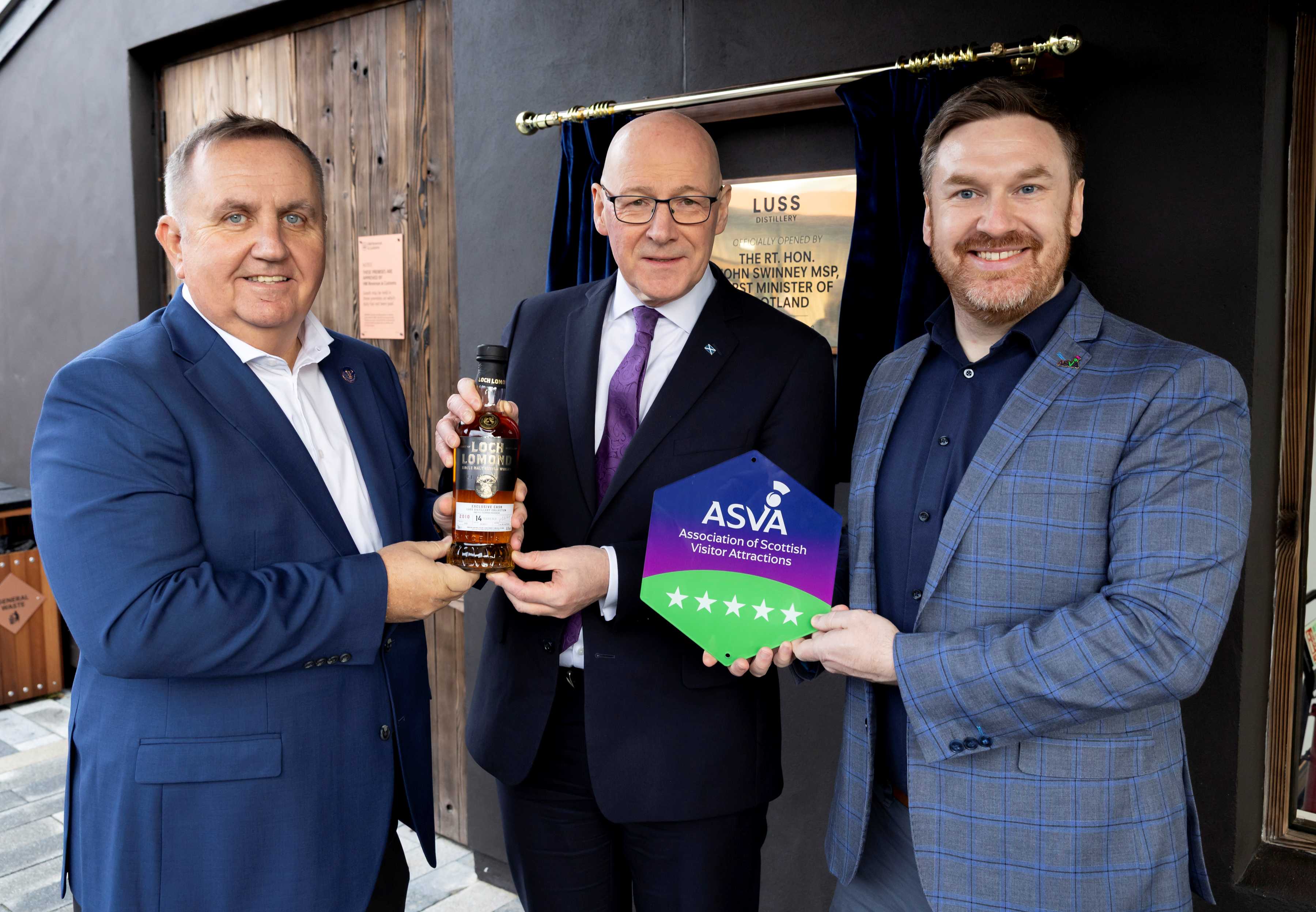 Luss Distillery earns five-star visitor attraction