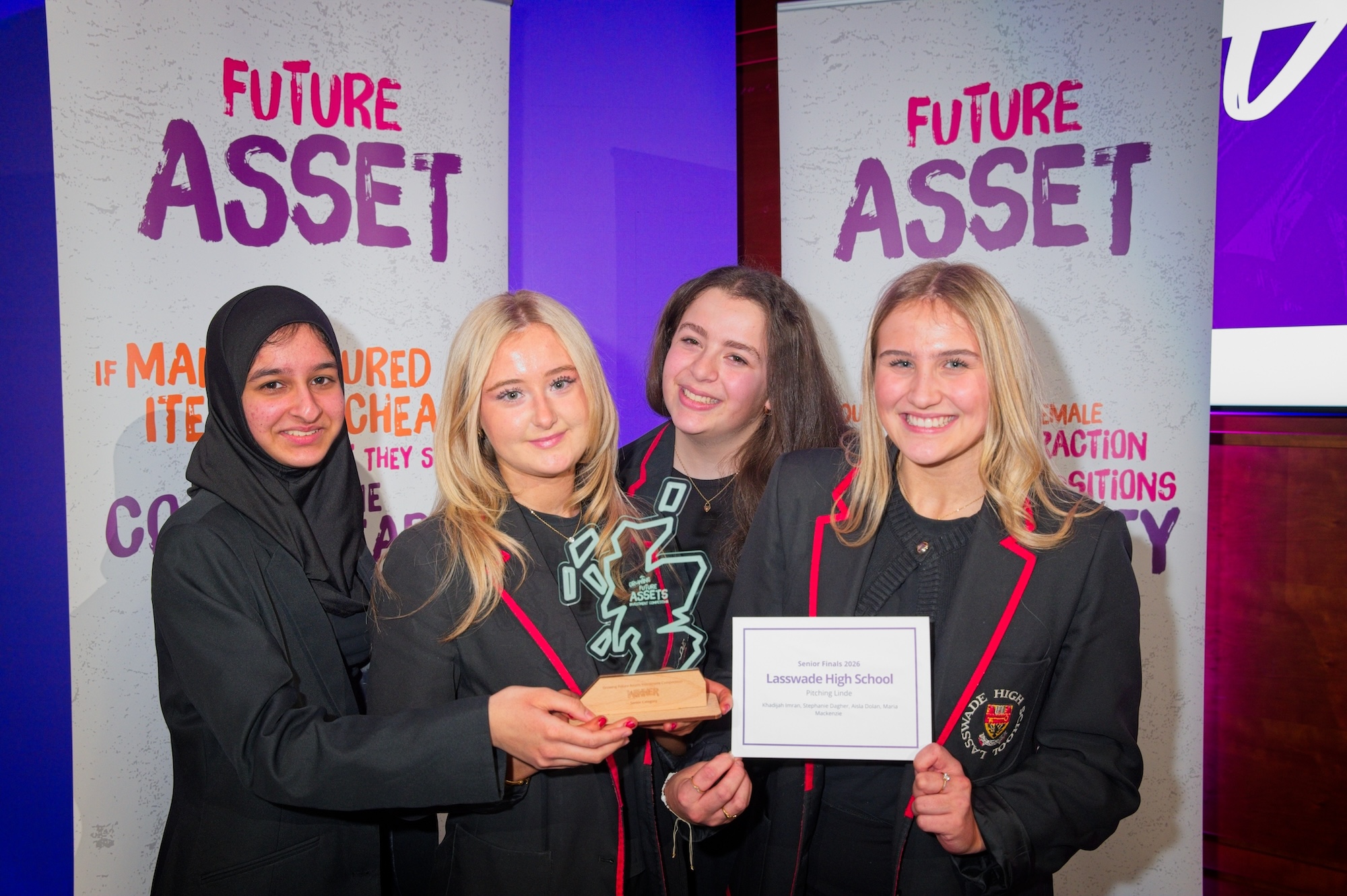Scottish schoolgirls triumph at National Investment Awards