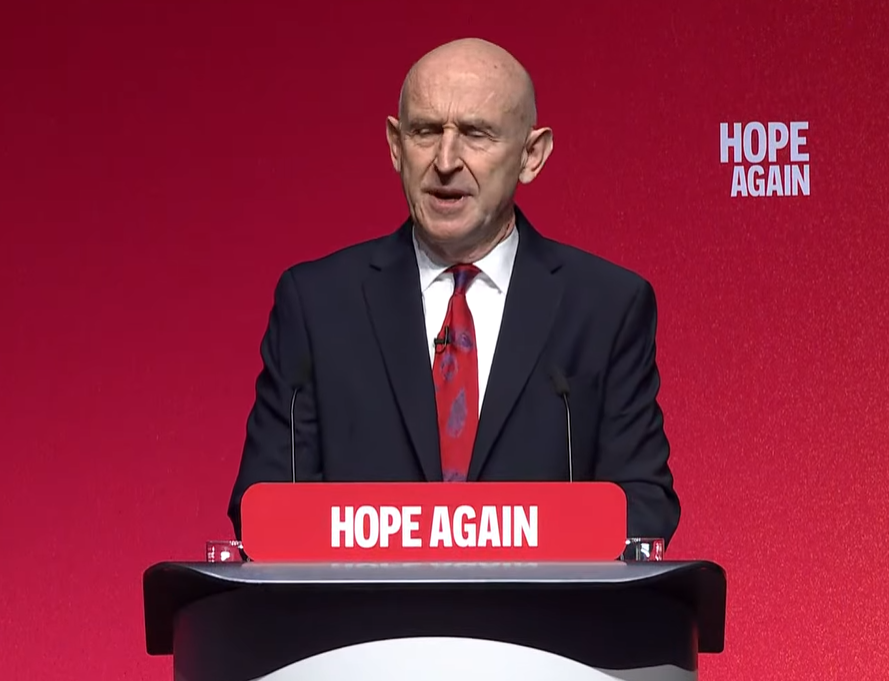 John Healey stakes Budget on 