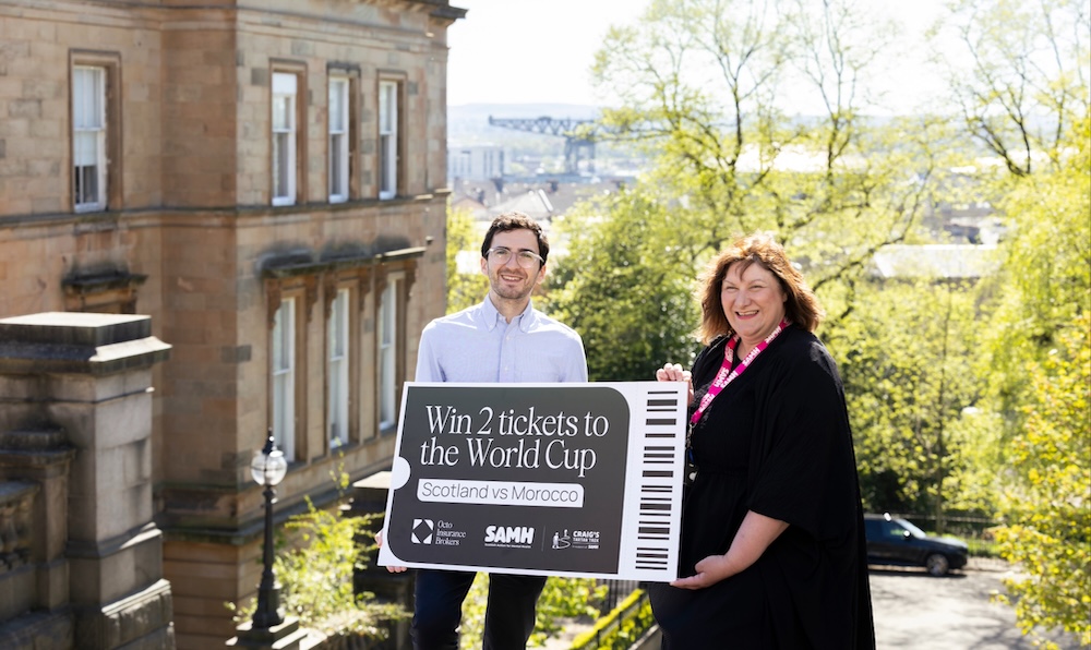 Glasgow insurance brokerage backs ‘Tartan Trek’ with World Cup ticket prize draw