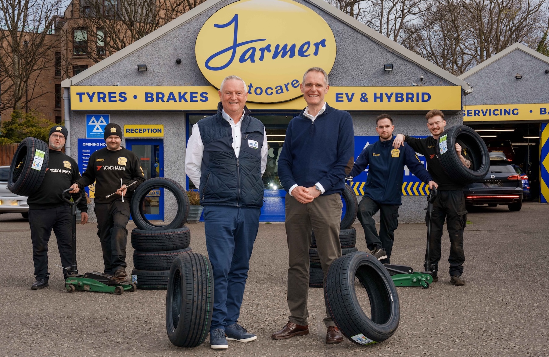 Kerr's Tyres Group acquires Scotland's Farmers Autocare