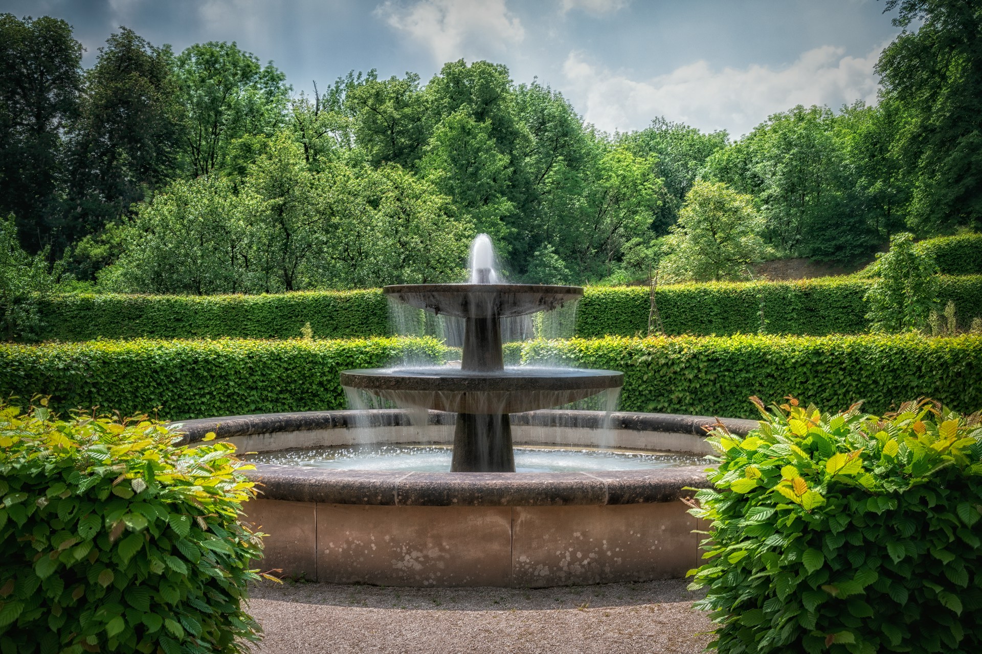 And finally... fountain of wealth