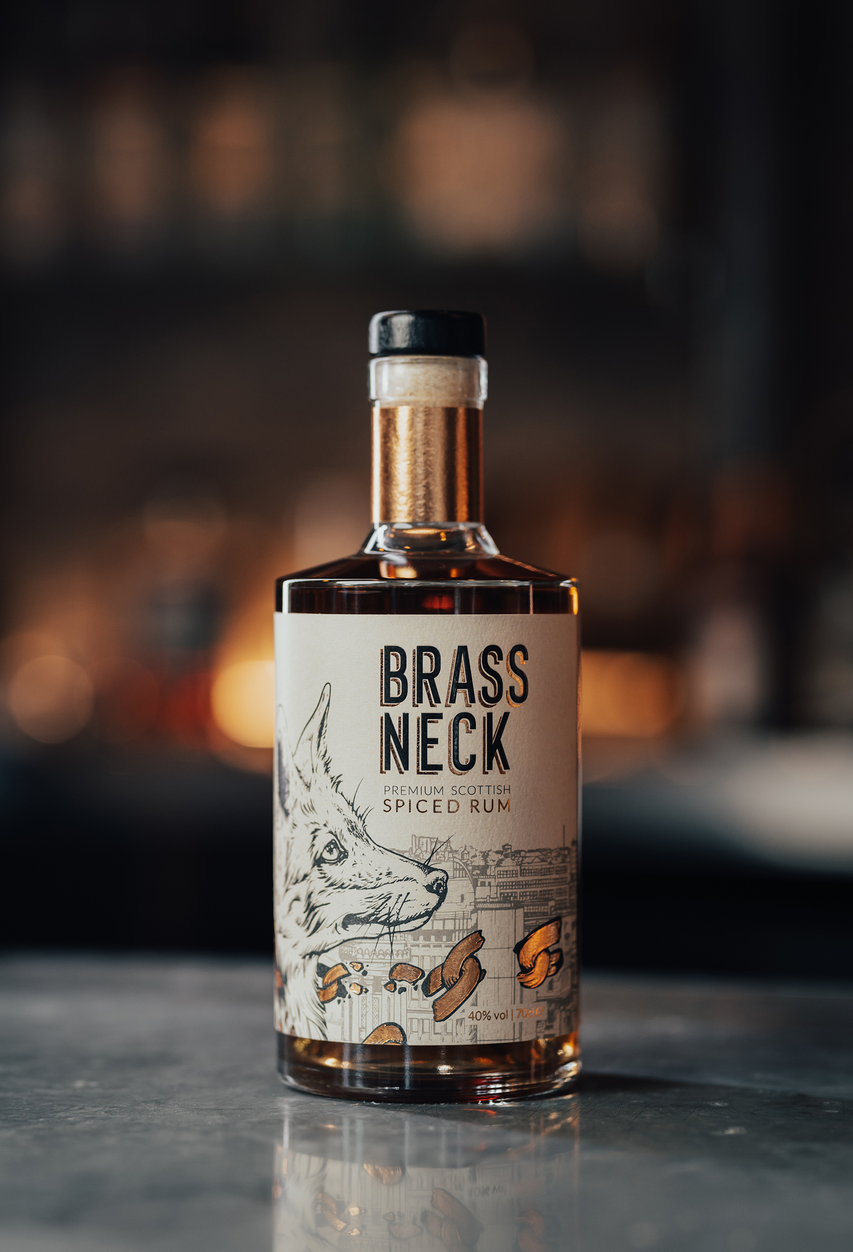 Scottish rum producer Brass Neck hits 1000 bottle landmark