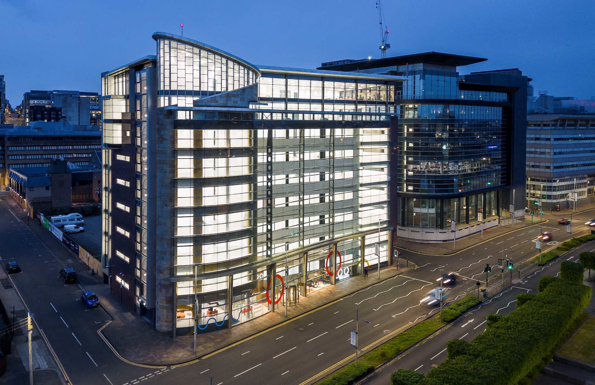 AM Alpha unveils revamped green office development 200 Broomielaw