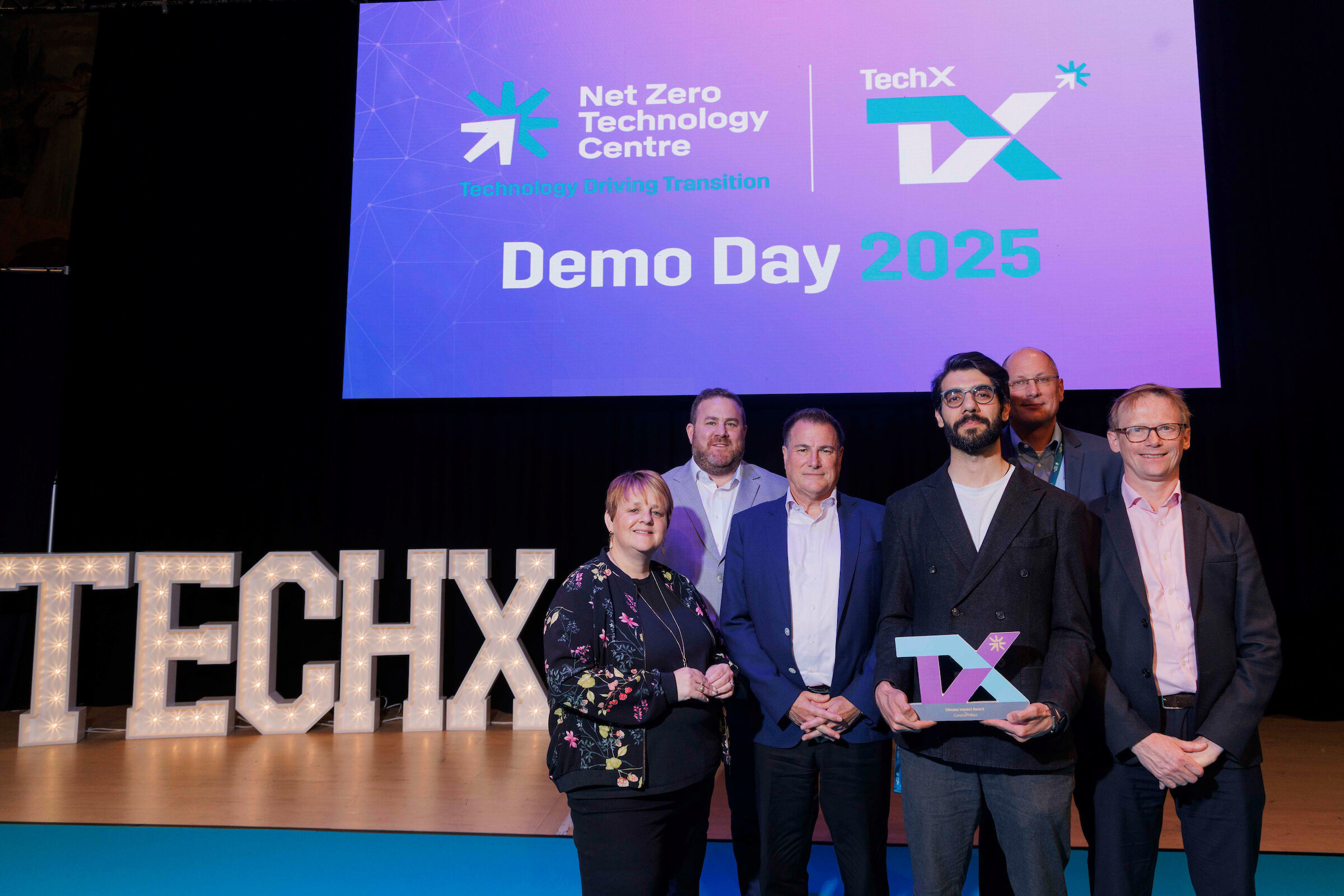 Clean energy startup wins £50,000 Climate Impact Prize for innovation at TechX Demo Day