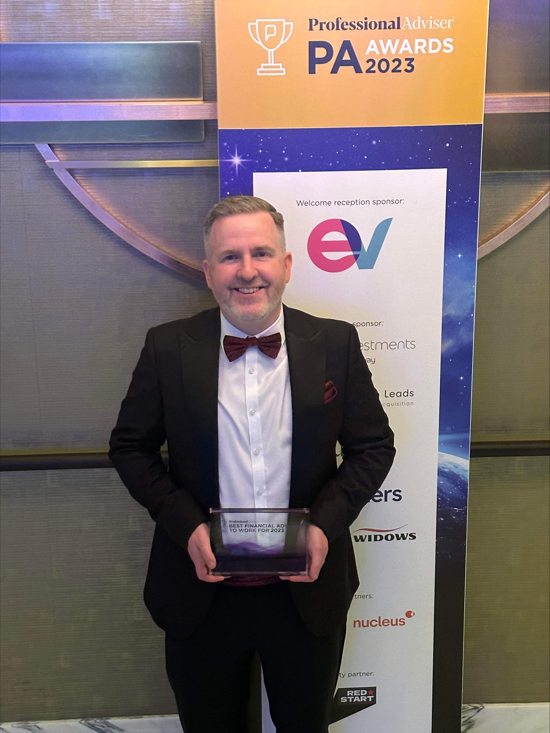 Awards success for Phil Anderson Financial Services