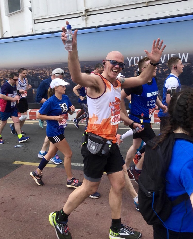 Accountant Andy turns up the heat on training as he prepares for the 2019 London Marathon