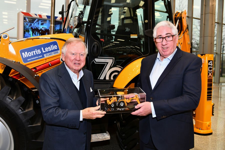 Morris Leslie invests £68m in JCB fleet for golden jubilee