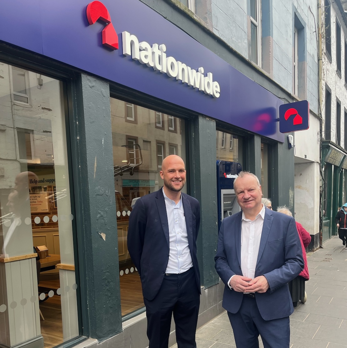 Nationwide celebrates 60 years on Perth's high street