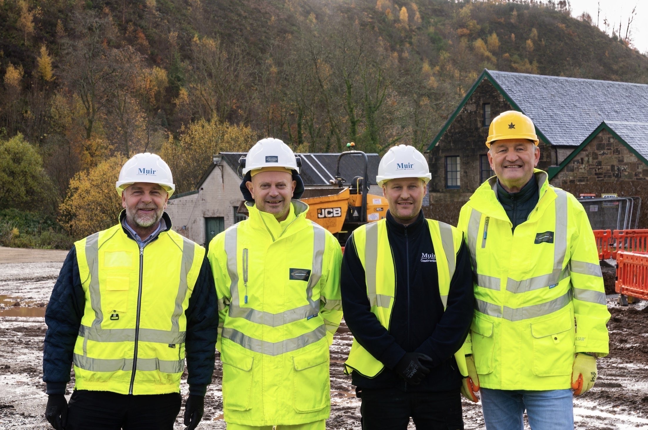 Muir Construction breaks ground on £20m zero carbon distillery