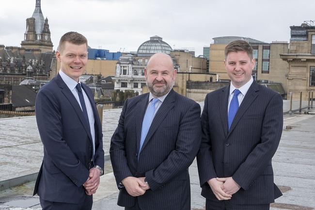 Trio of promotions for Brewin Dolphin Scotland team