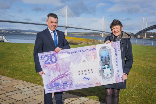 And finally... Forth Bridges £20 notes enter circulation