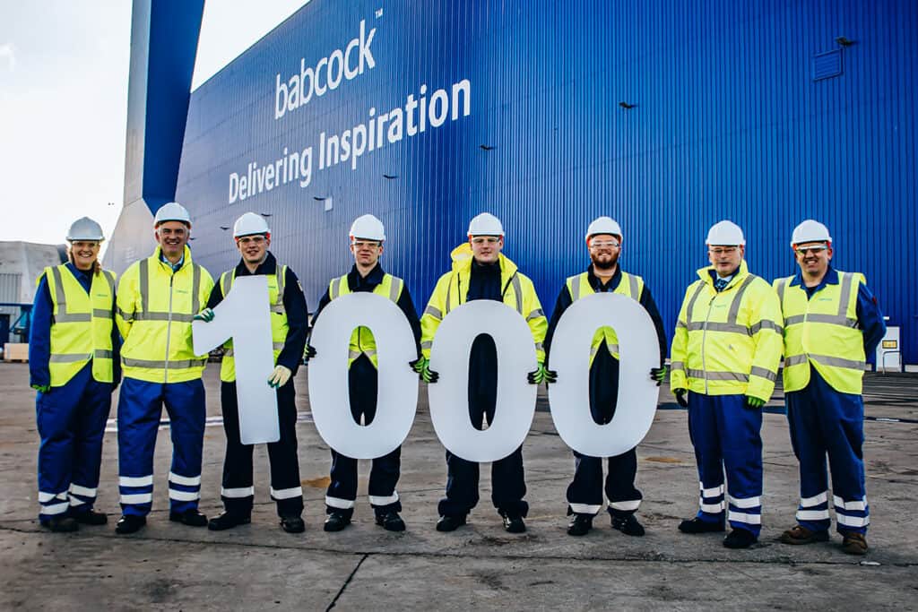 Babcock's Rosyth facility to generate 1,000 jobs