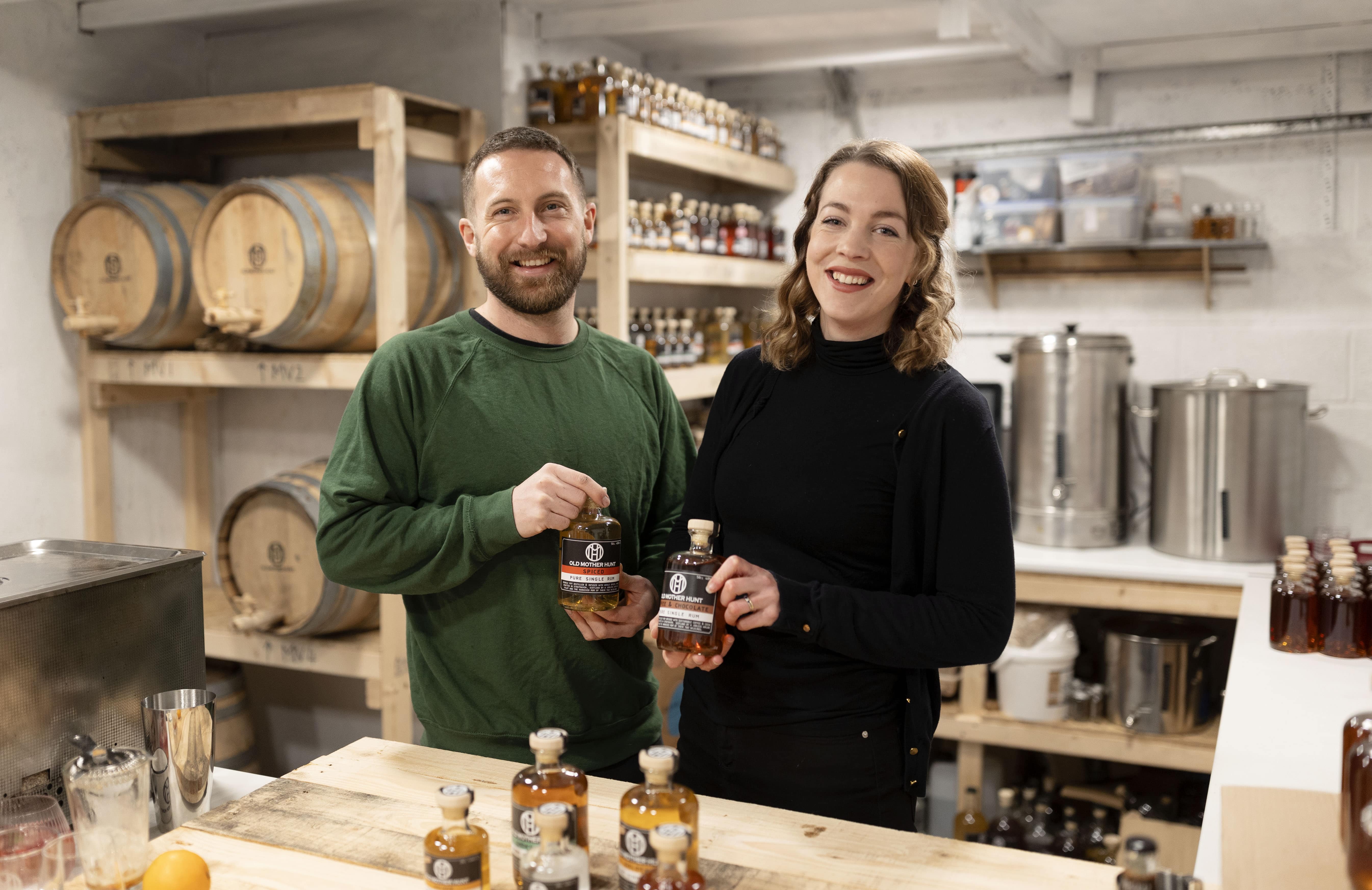 Rum distillery Old Mother Hunt in good spirits following Business Gateway Support