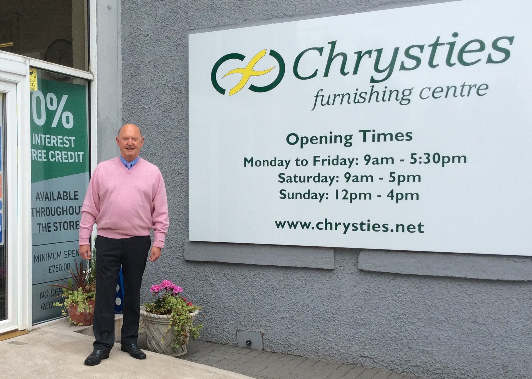 Chrysties Furnishing Centre reopens thanks to £200,000 CBILS funding package from RBS
