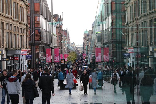 SRC: Scottish shopper footfall plummets thanks to winter lockdowns