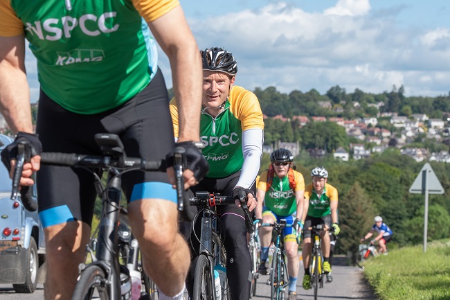 KPMG riders take on epic thousand mile cycle challenge for NSPCC
