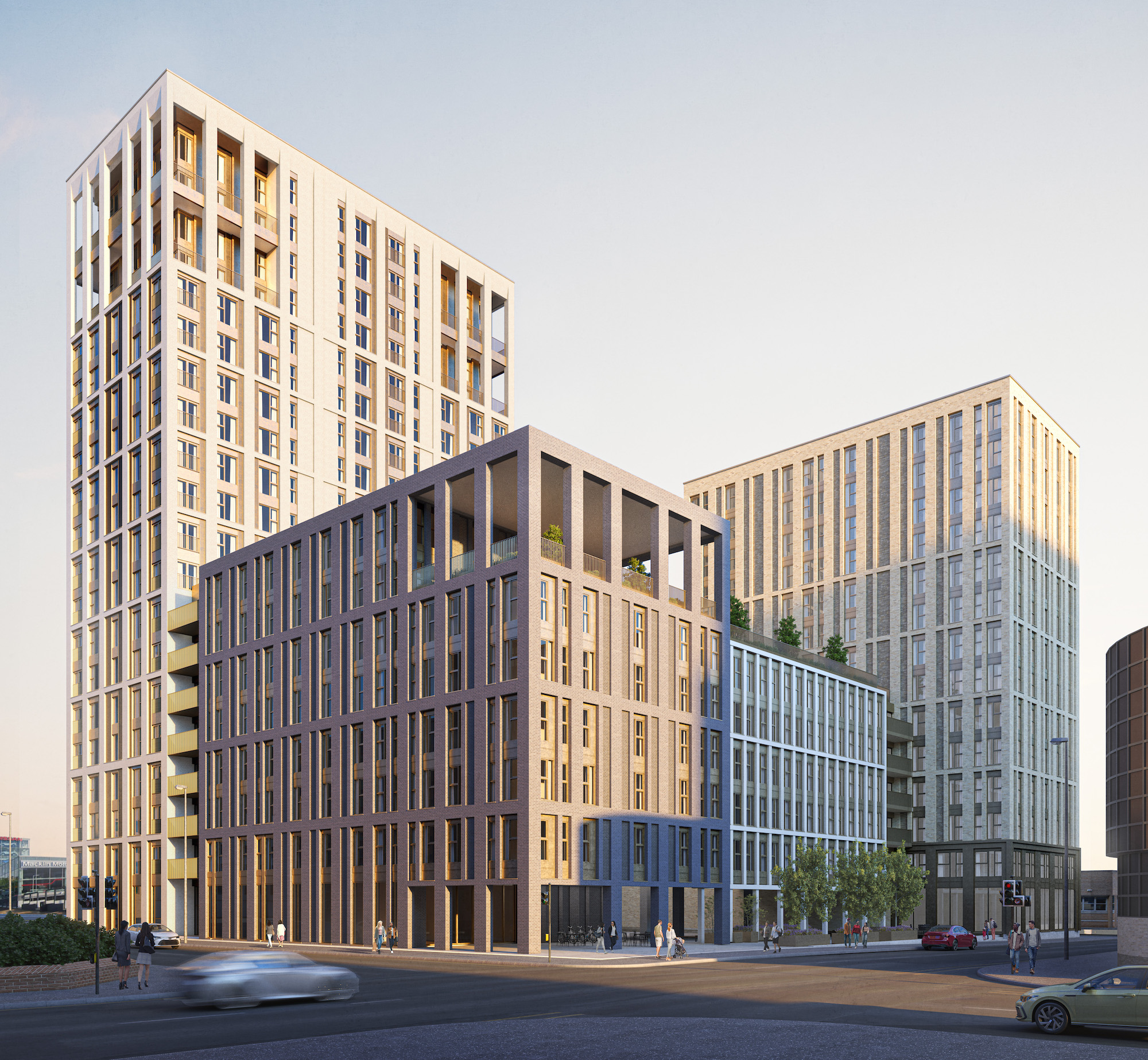 Soller Group gains approval for 357-apartment Dundas Square development in Glasgow