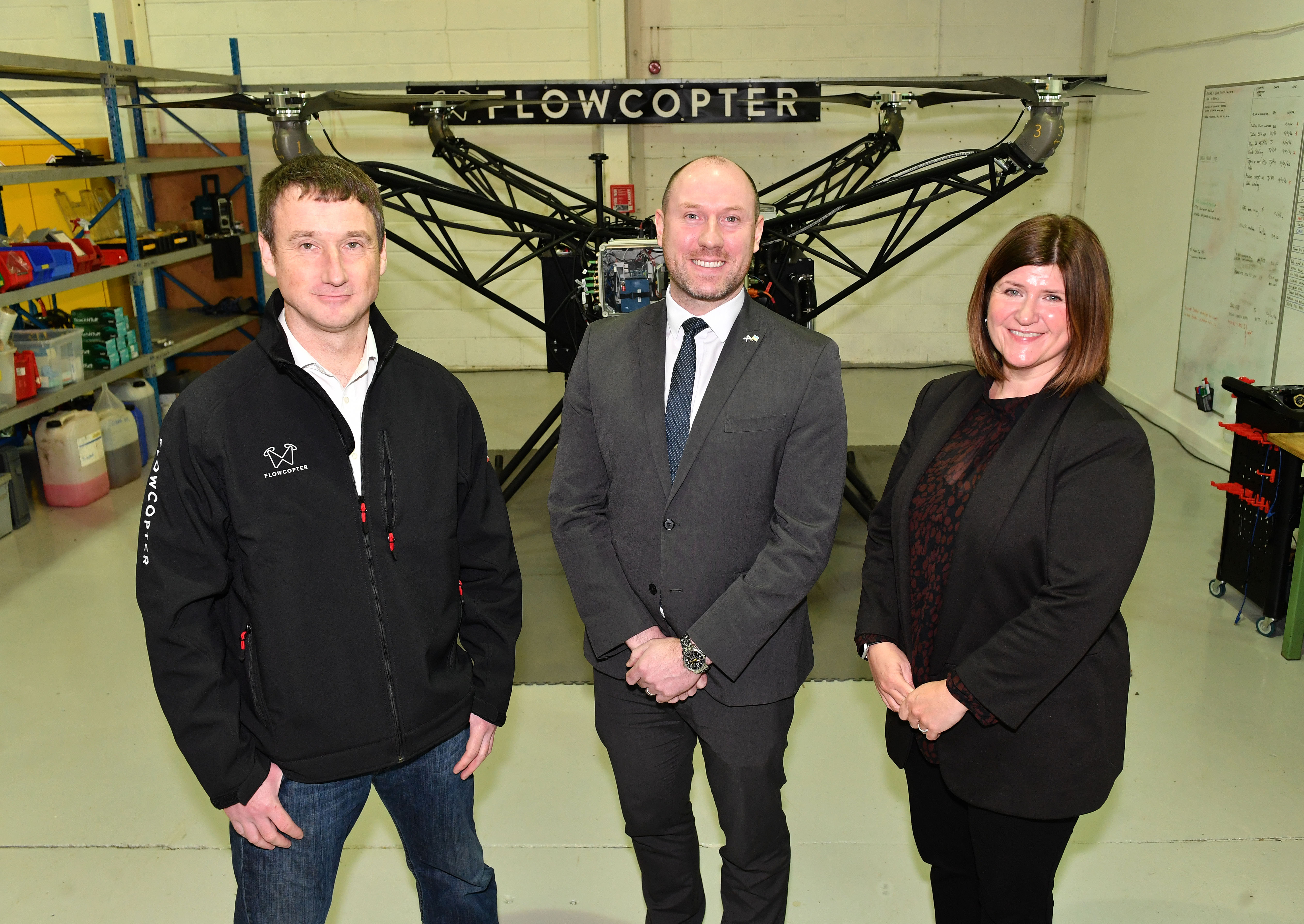 Flowcopter lands almost £1m from Scottish Enterprise to develop greener, greater drones to rival helicopters