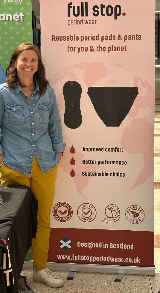 Scottish start-up is putting a Full Stop to period waste thanks to support from Business Gateway