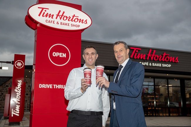 Tim Hortons brews three new Scottish locations with HSBC backing