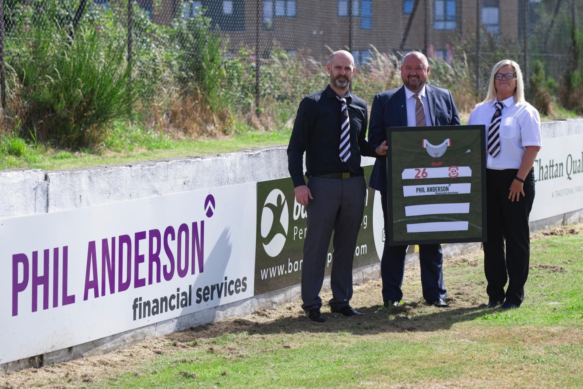 Phil Anderson Financial Services scores with Sunnybank FC sponsorship