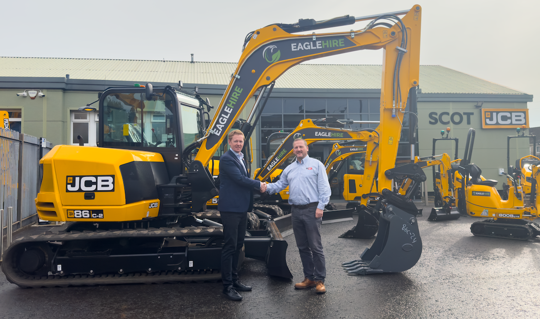 Eagle Hire invests £4m in fleet expansion with Scot JCB