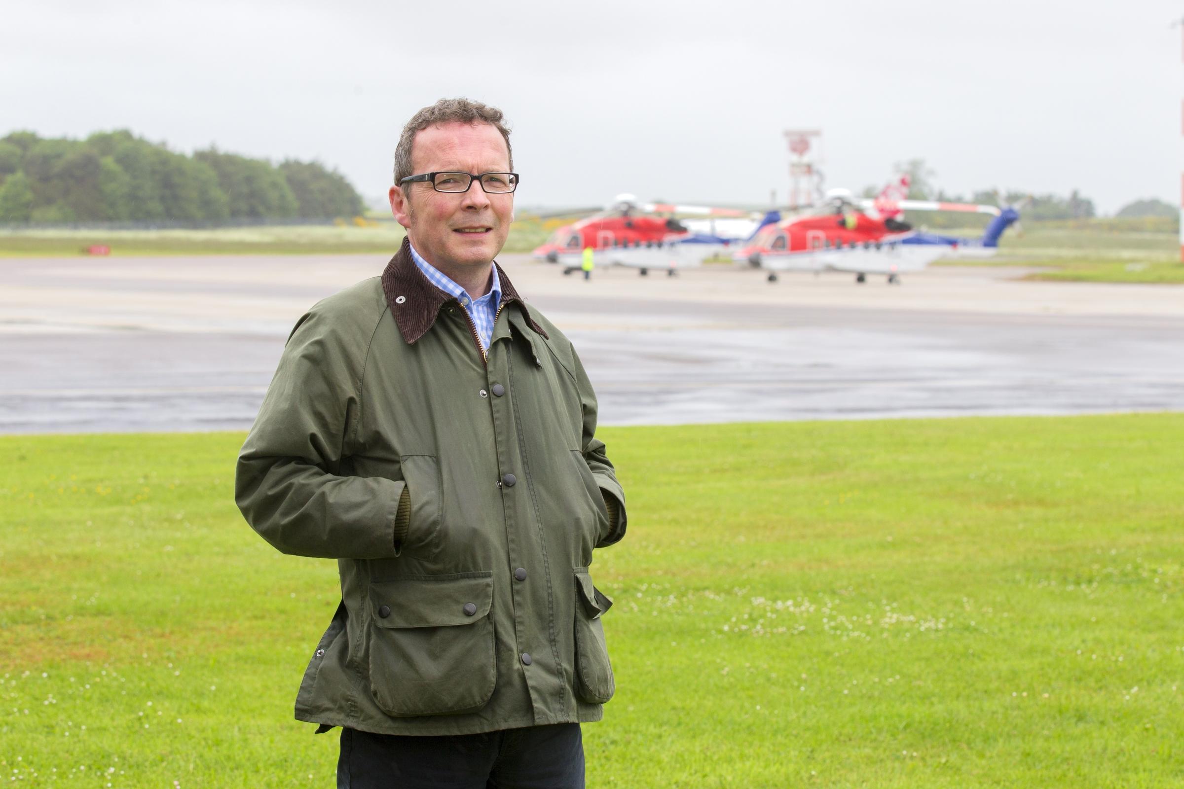 Highlands and Islands Airports managing director to step down after 18 Years