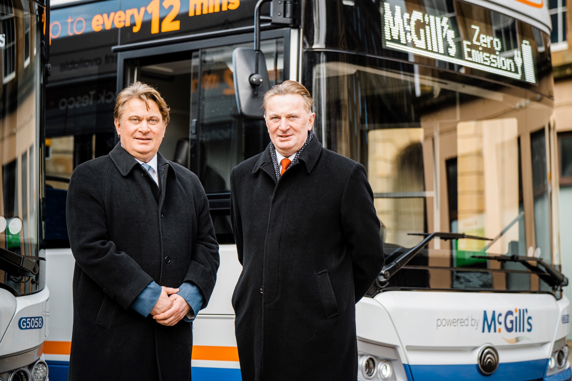 Easdale brothers invest £20 million into McGill's Buses' electric fleet
