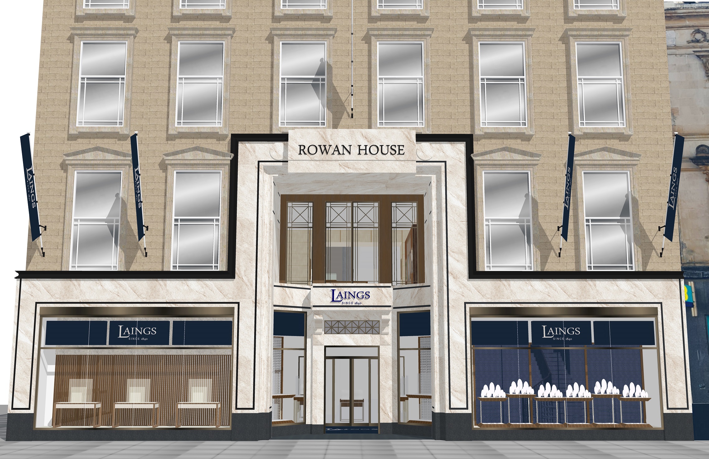 Laings announces plans for £5m flagship store on Glasgow's Buchanan Street