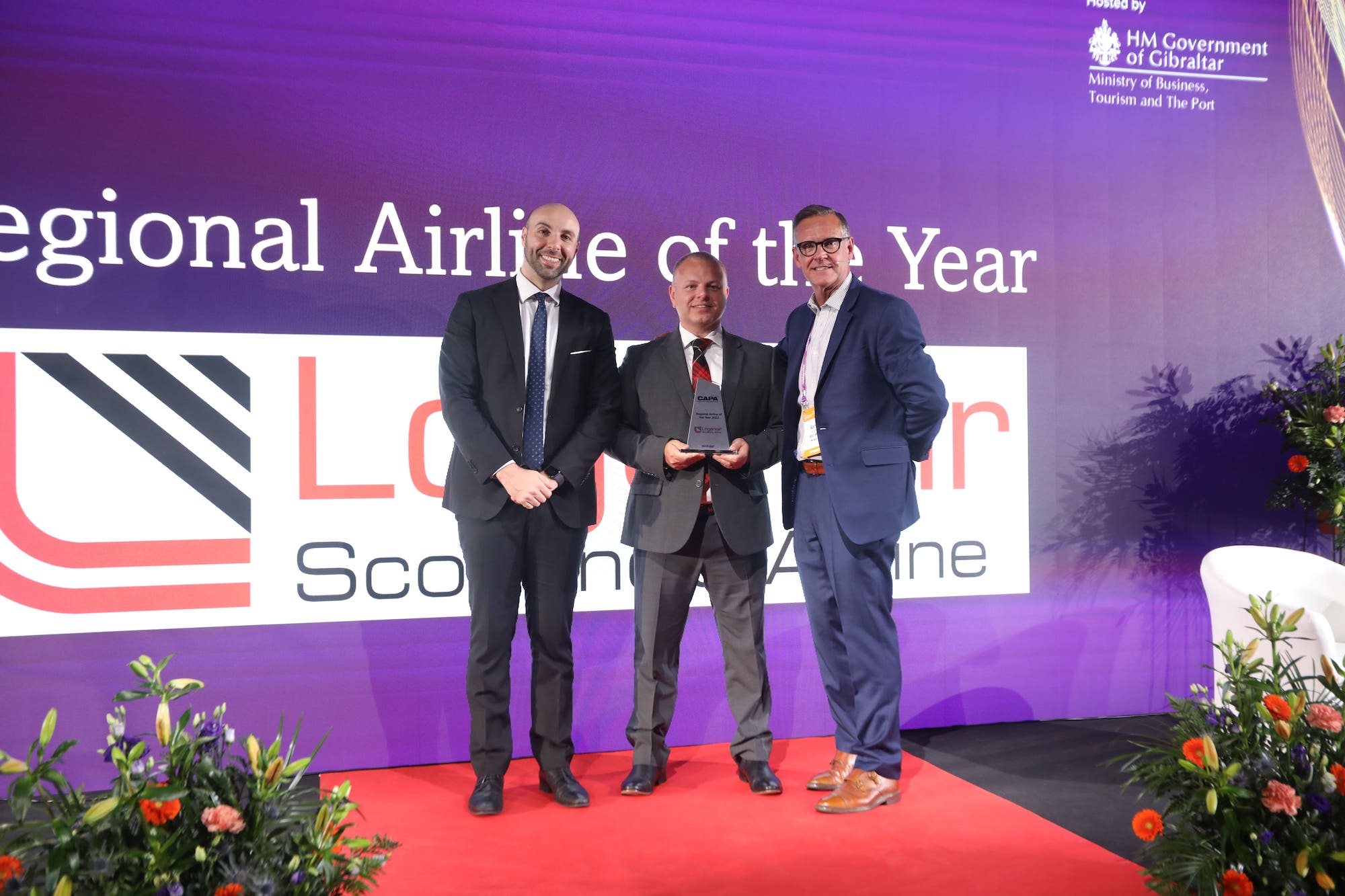 Loganair named Regional Airline of the Year