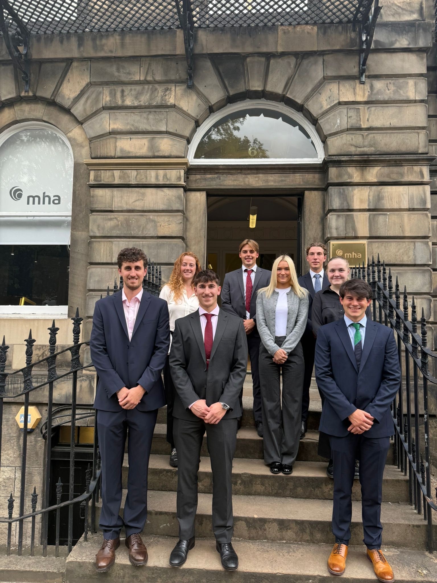 MHA welcomes new cohort to Aberdeen and Edinburgh offices