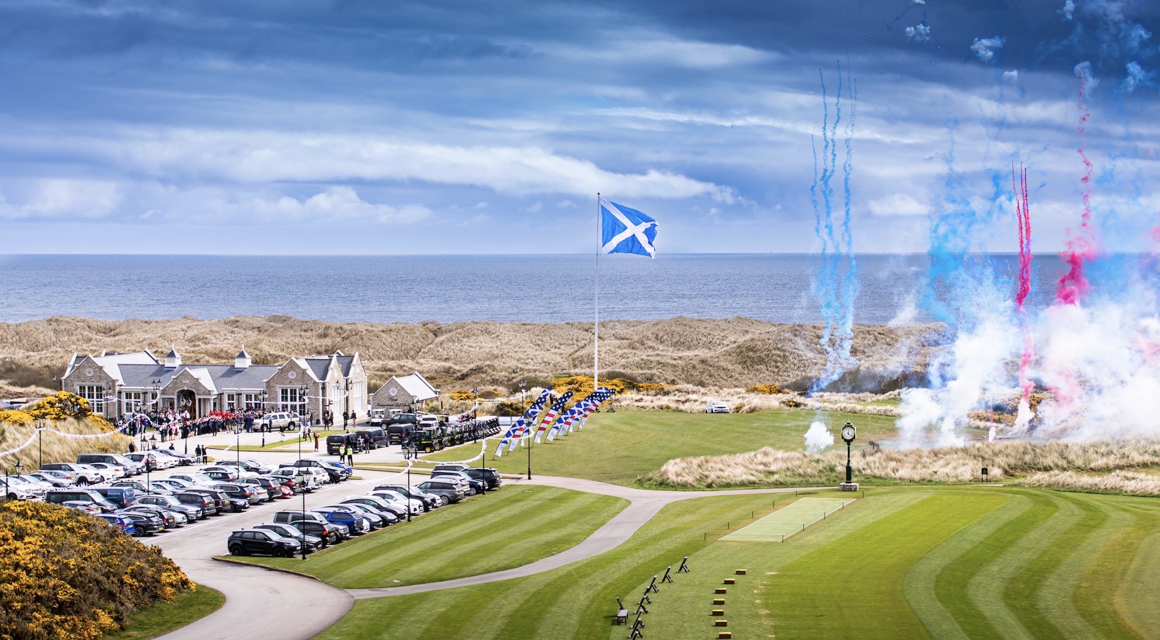 Trump launches new Aberdeenshire golf venture